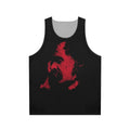 Nietzsche portrait unisex tank top