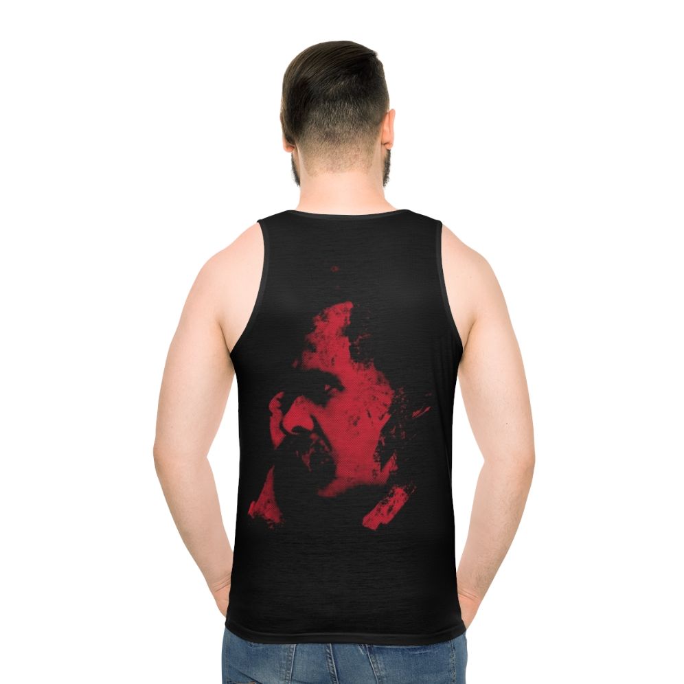 Nietzsche portrait unisex tank top