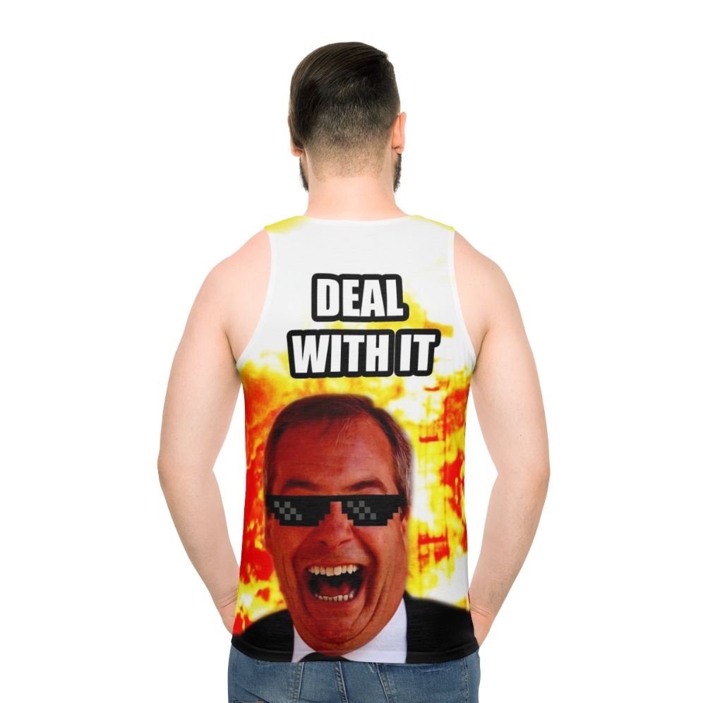 Nigel Farage Brexit Unisex Tank Top