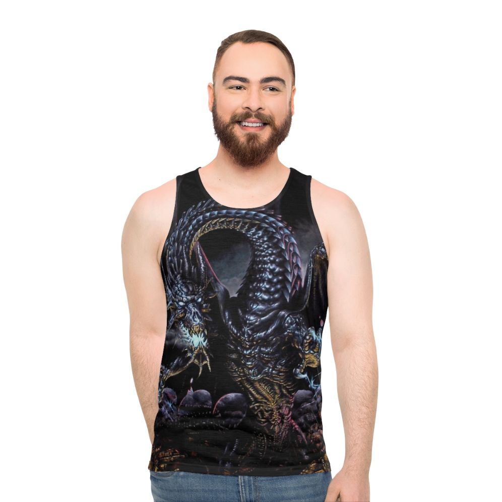 Night Dragon Unisex Tank Top
