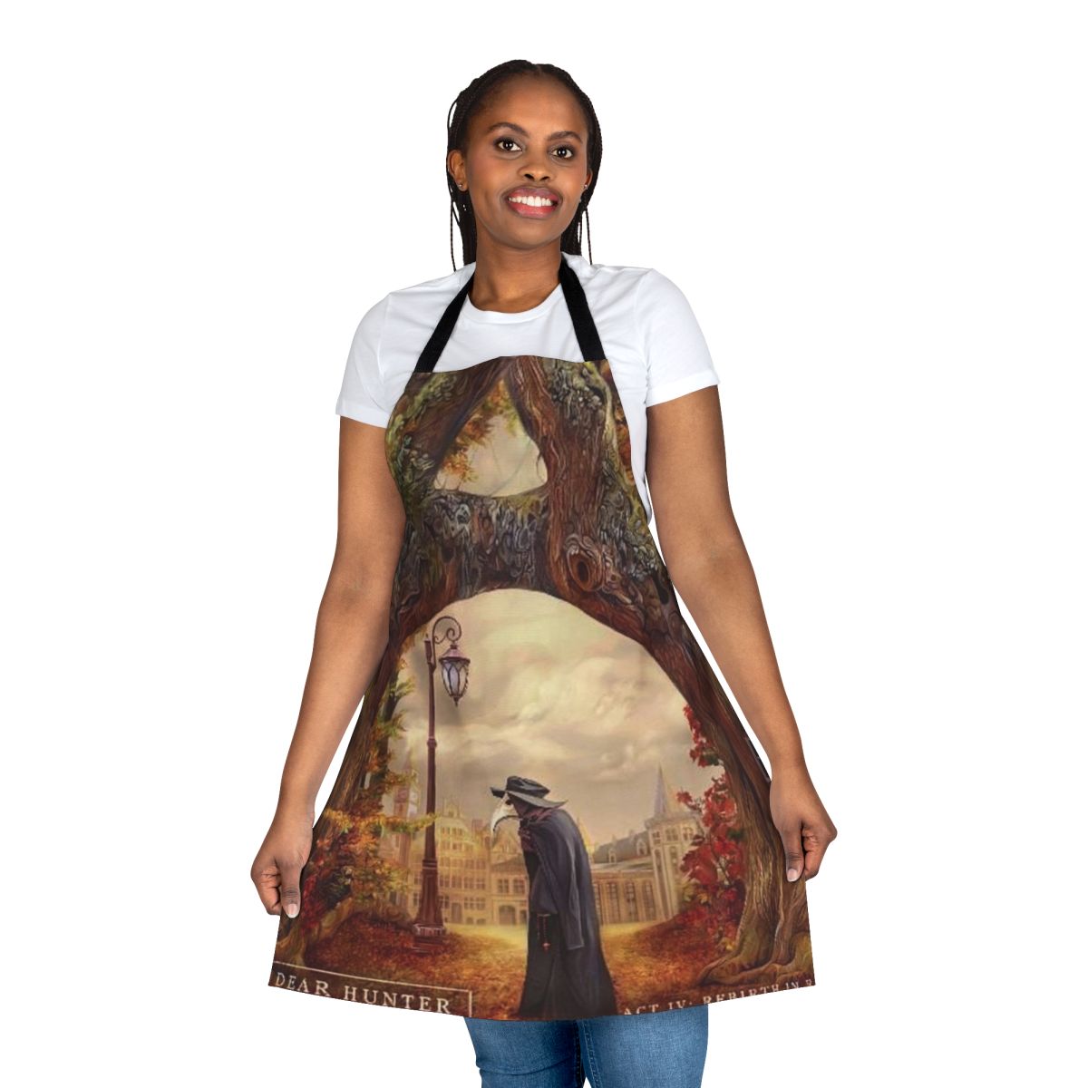 Night on the Town Inspired Apron featuring The Dear Hunter band logo and lyrics