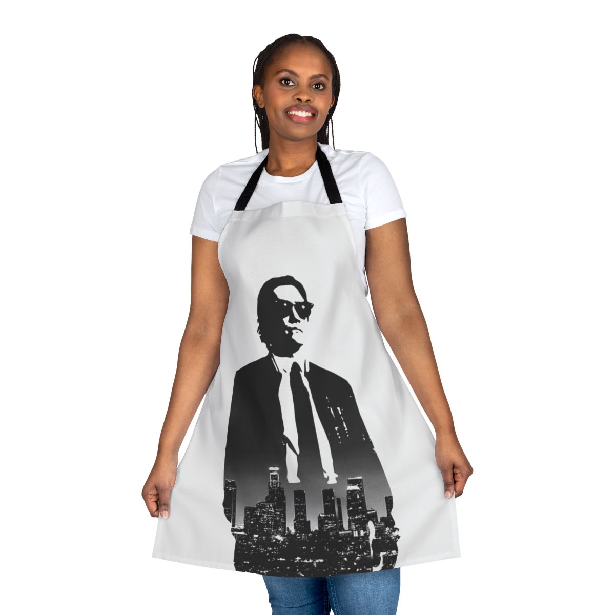 Apron featuring the Nightcrawler movie character Jake Gyllenhaal