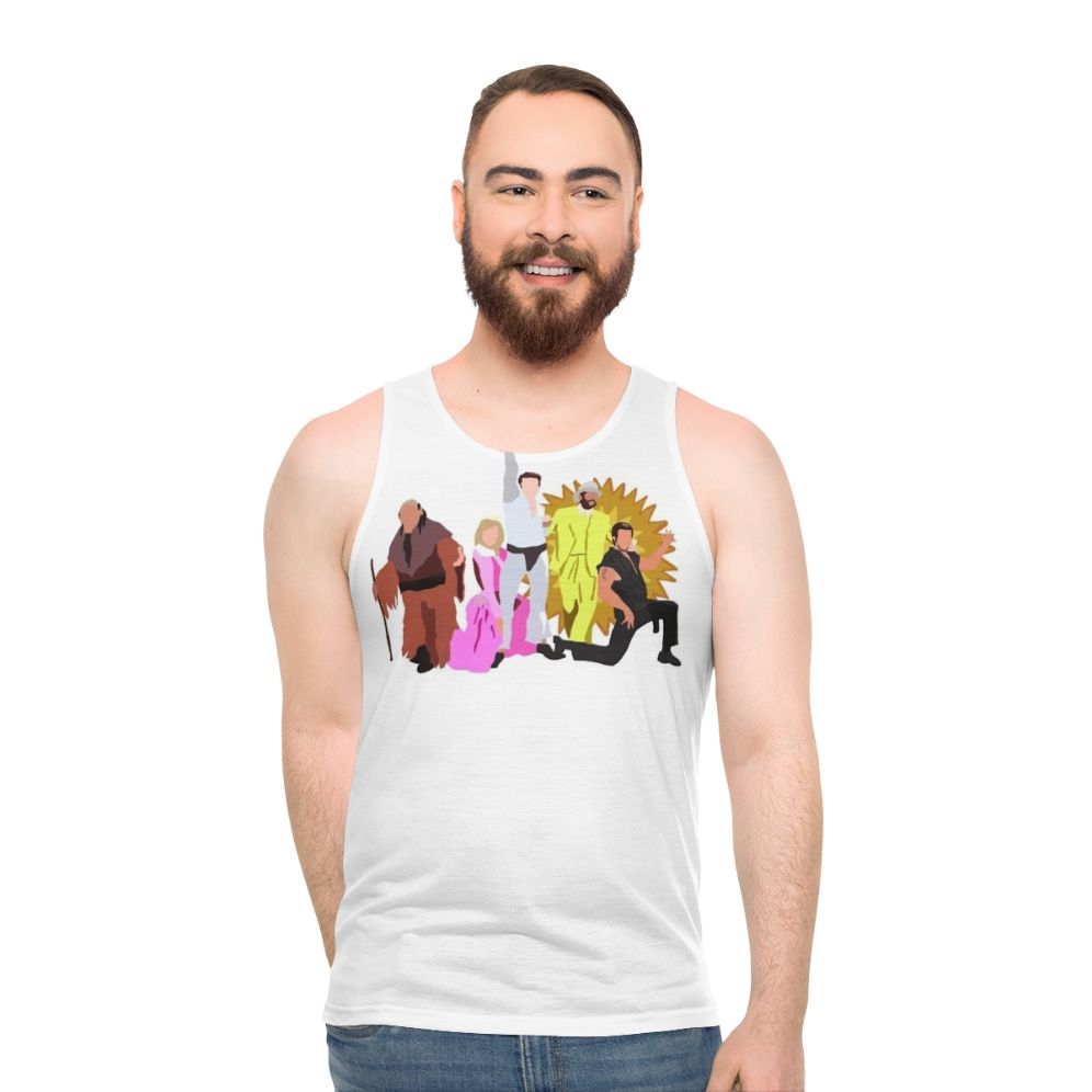 Nightman and Dayman Unisex Tank Top