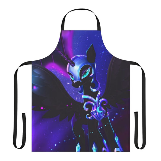 Nightmare Moon-themed apron featuring alicorn princess design
