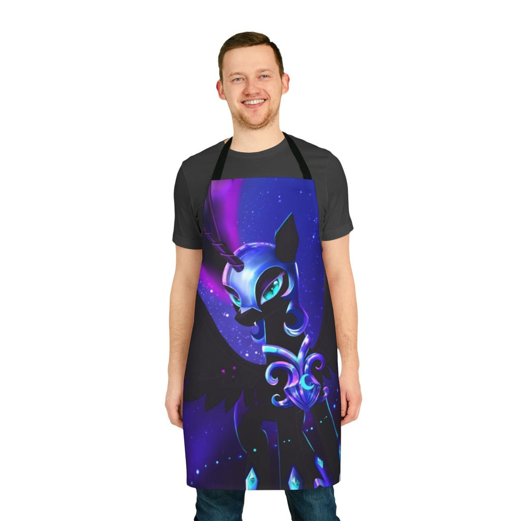 Nightmare Moon-themed apron featuring alicorn princess design
