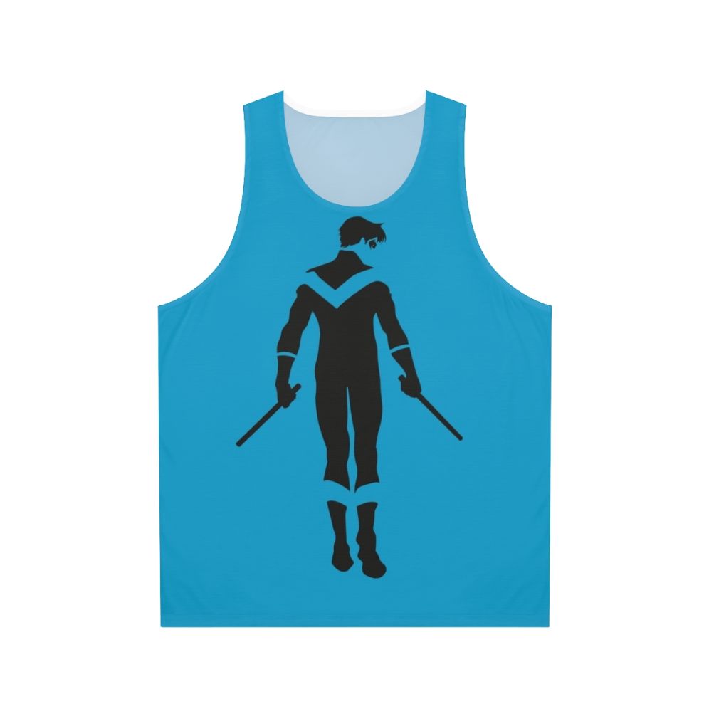 Nightwing Minimalist Unisex Tank Top