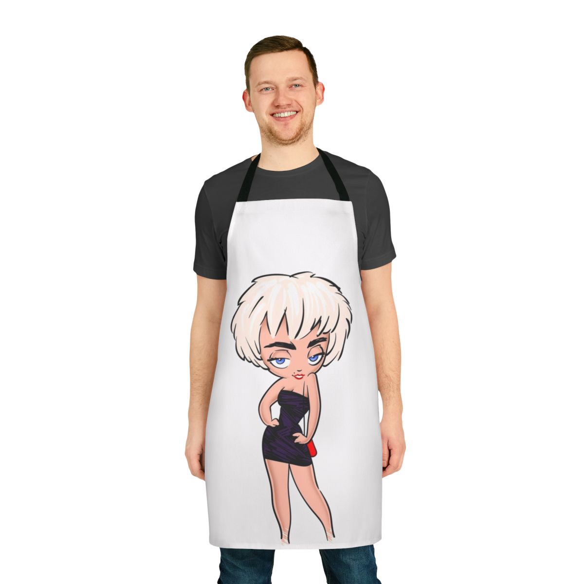 Nikki Finn Inspired Apron for Fans of the 80s Film "Who's That Girl"