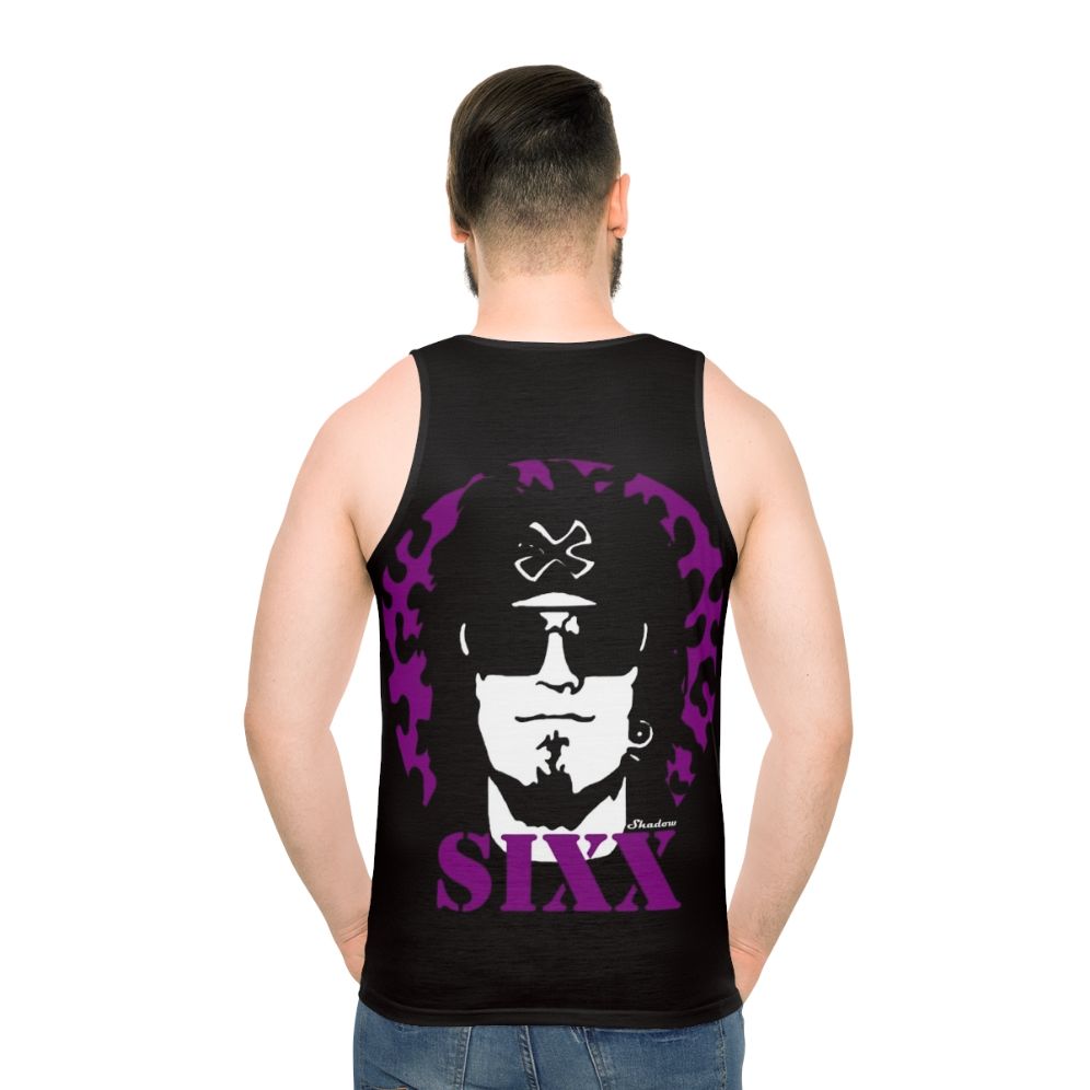 Nikki Sixx 80s rock music icon metalhead fashion rocker tank top