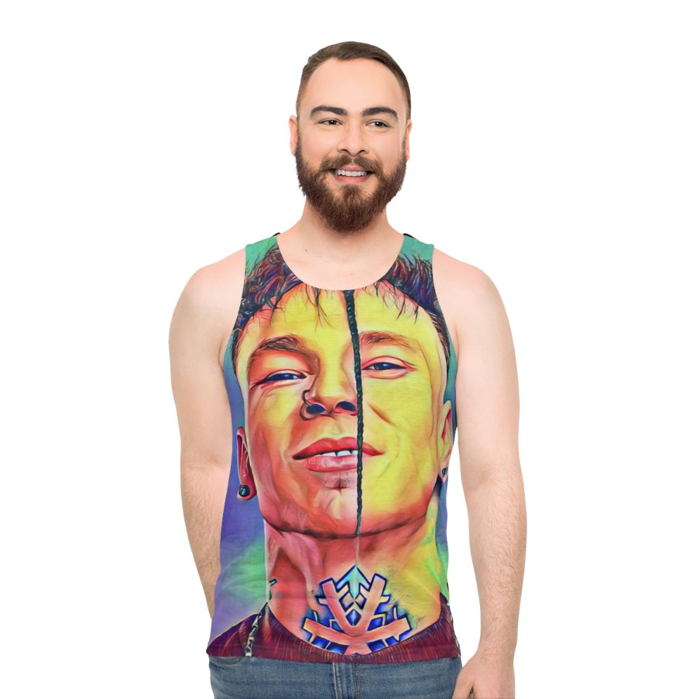 Niletto Unisex Colorful Music Artist Tank Top