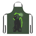 Nine-inspired apocalyptic movie-themed apron with creepy doll imagery