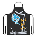 Stylish ninja-inspired cooking apron featuring Zane's suit design