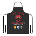 Ninja-inspired apron with 3 Ninjas graphics