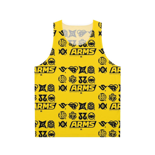 Nintendo ARMS character icons unisex tank top