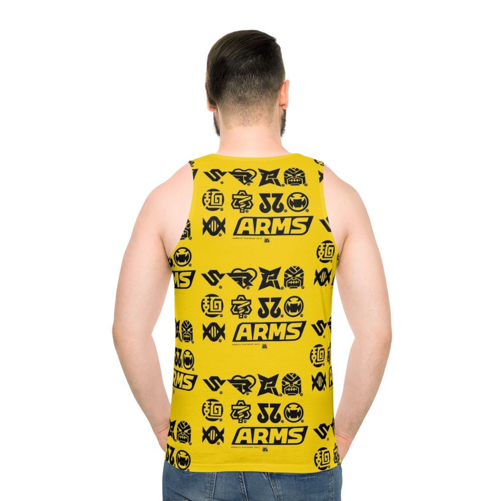 Nintendo ARMS character icons unisex tank top