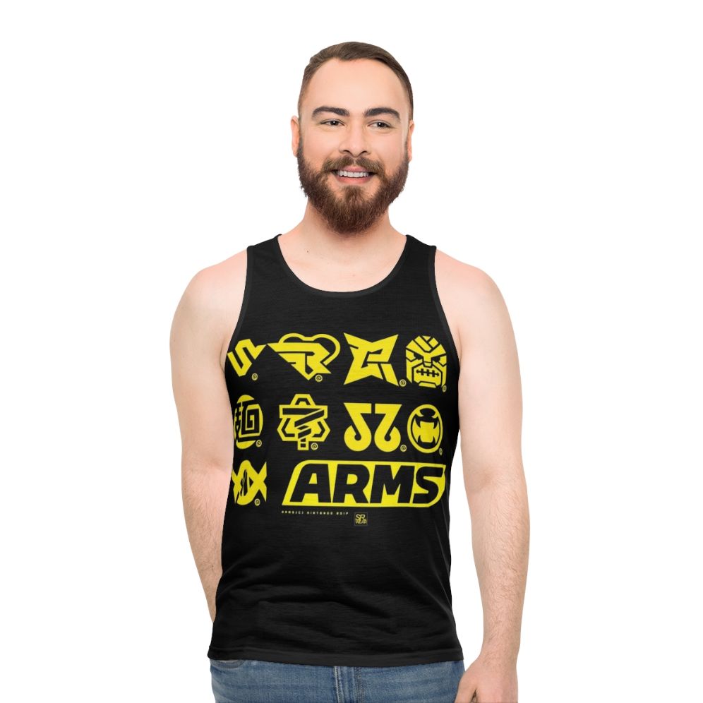 Nintendo Arms Character Icons Unisex Tank Top