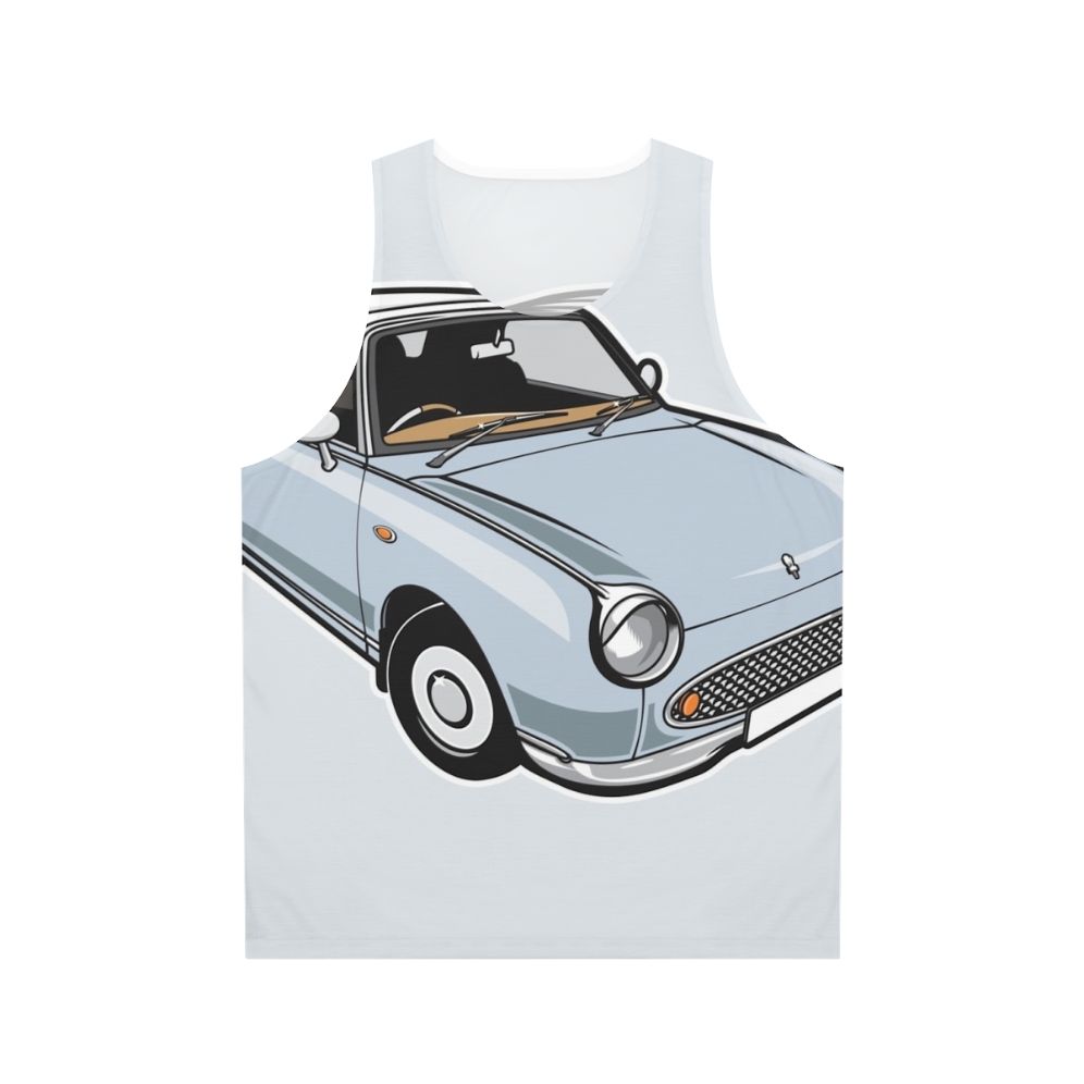 Nissan Figaro Pale Aqua Unisex Tank Top