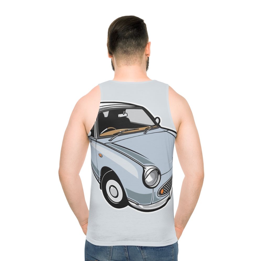 Nissan Figaro Pale Aqua Unisex Tank Top