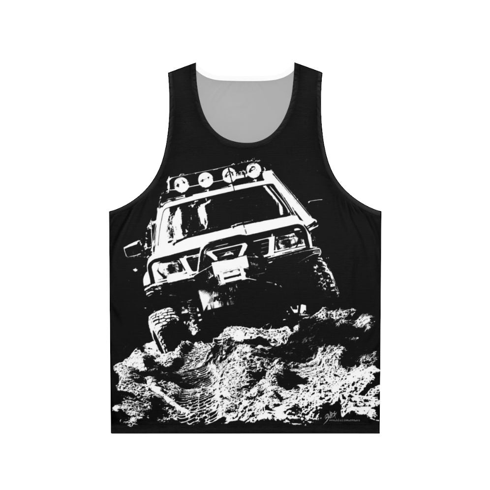 Nissan Patrol GU unisex tank top