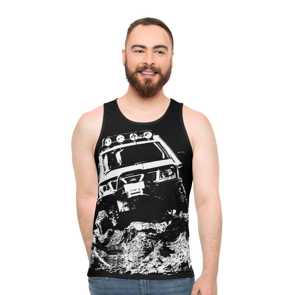 Nissan Patrol GU unisex tank top