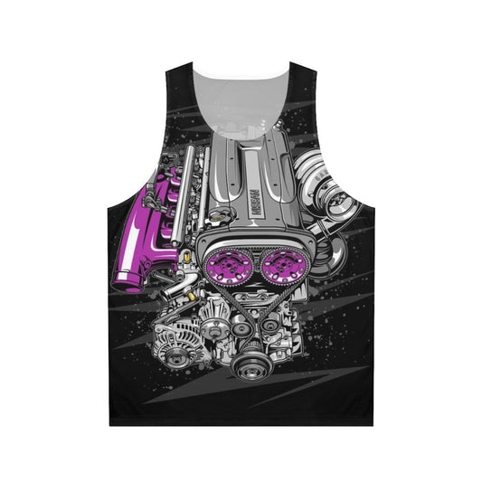Nissan RB26 Engine Unisex Tank Top