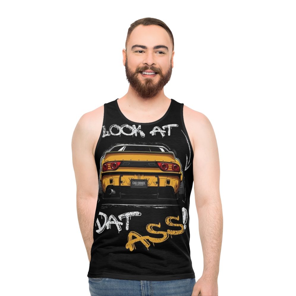 Nissan S13 200SX car enthusiast unisex tank top