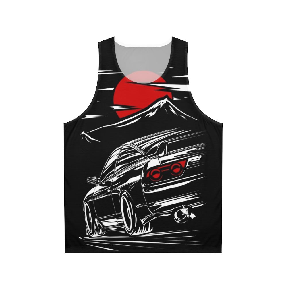 Nissan Silvia S13 Haruna Design Unisex Tank Top