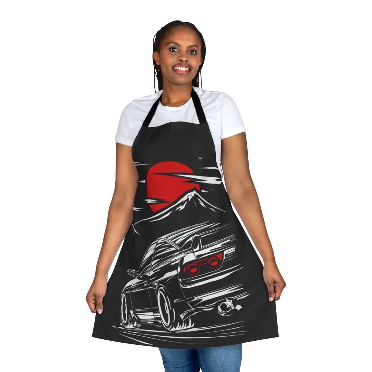 Nissan Silvia S13 inspired apron, showcasing the iconic JDM car's design.