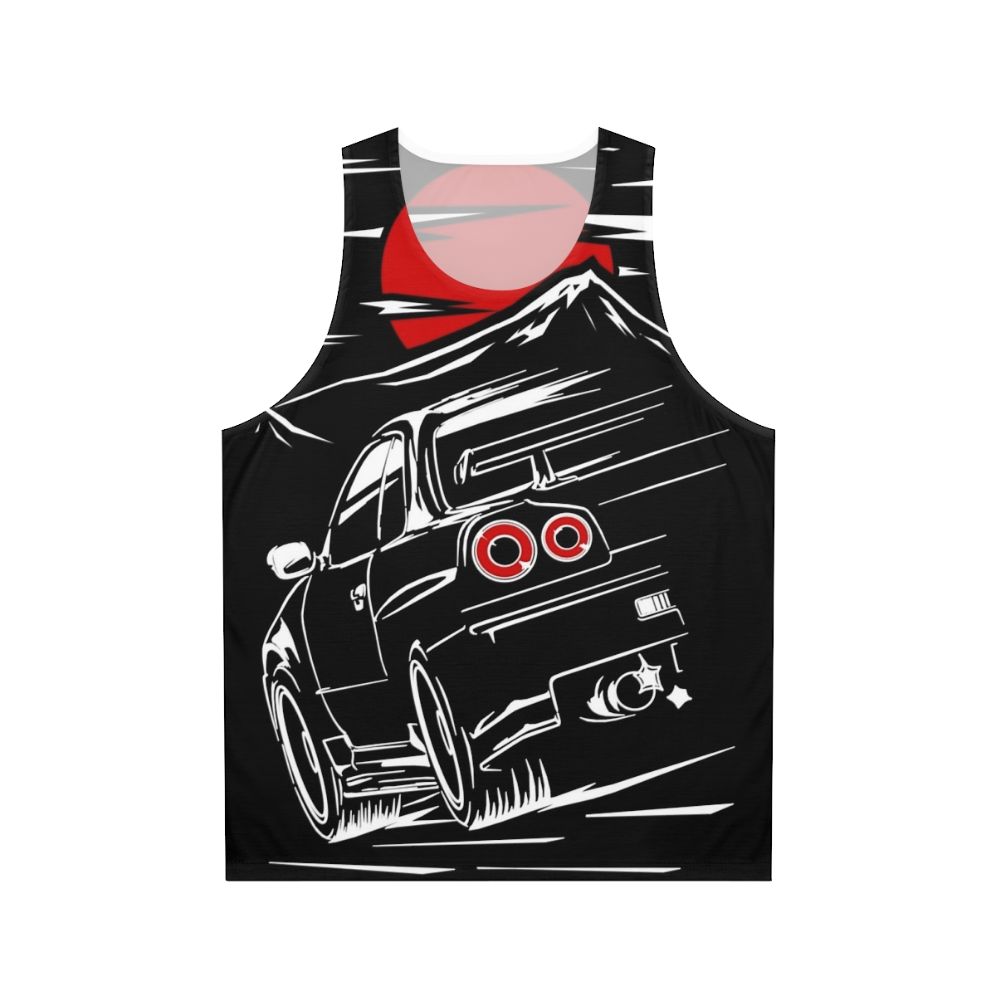Nissan Skyline R34 GTR unisex tank top