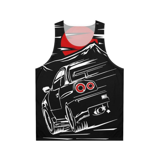 Nissan Skyline R34 GTR unisex tank top