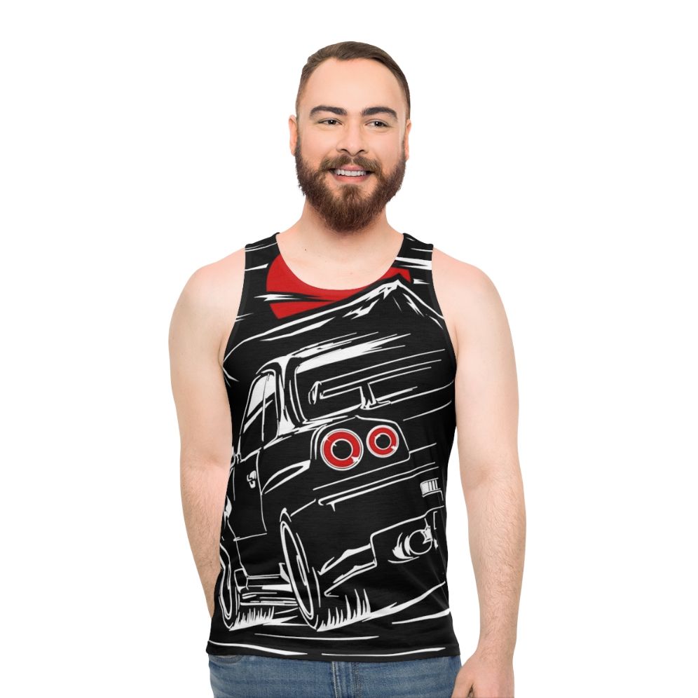 Nissan Skyline R34 GTR unisex tank top