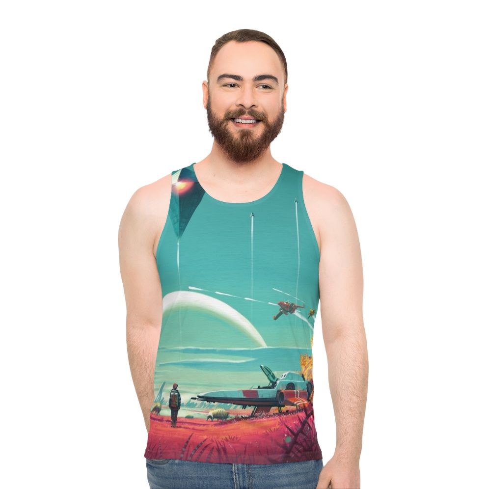 No Man's Sky Horizon Unisex Tank Top