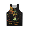 Unisex tank top with Sylvanas Windrunner inspired design