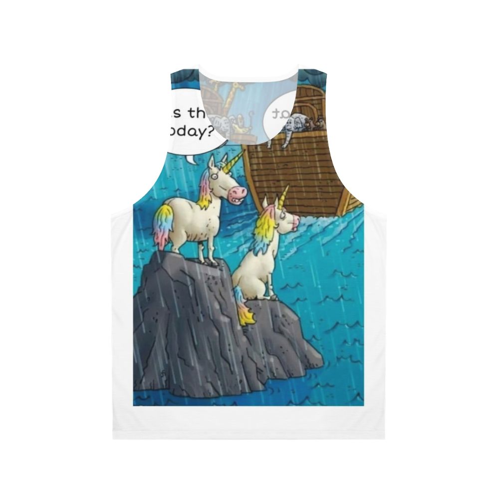 Cute Noah's Ark Unicorn Christian Tank Top