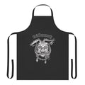 Nobunny inspired apron featuring various music genres and styles