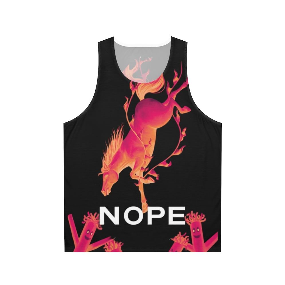 "Nope Movie Unisex Horror Sci-Fi Thriller Tank Top"