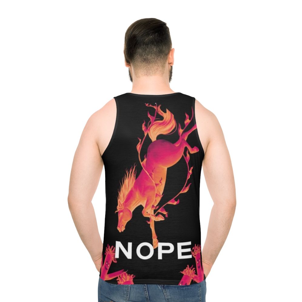 "Nope Movie Unisex Horror Sci-Fi Thriller Tank Top"