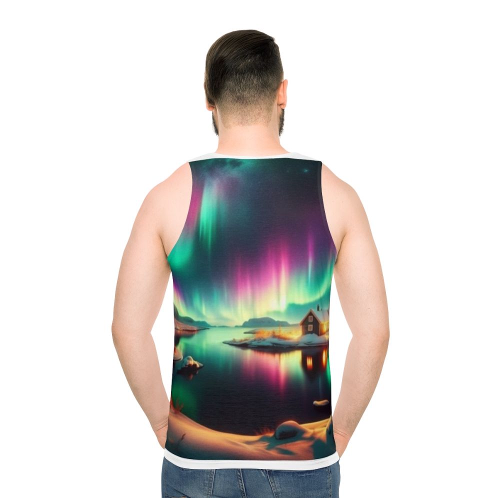 Northern Lights Aurora Borealis Unisex Tank Top