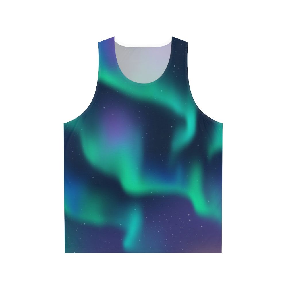 Northern Lights Aurora Borealis Unisex Tank Top