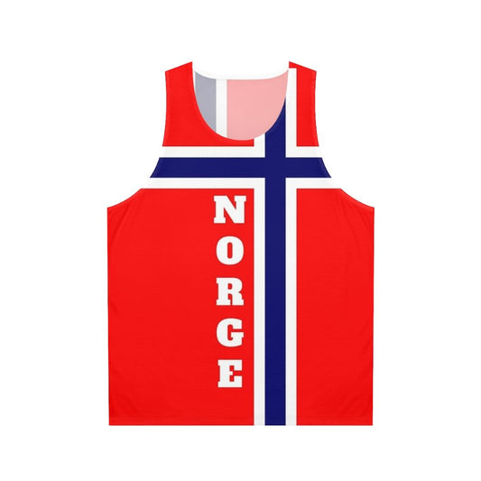 Unisex Norway Flag Tank Top