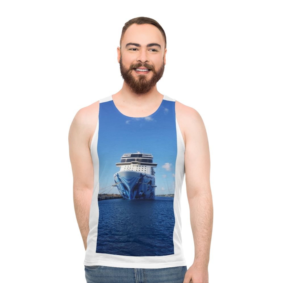 Norwegian Bliss Cruise Ship Unisex Tank Top