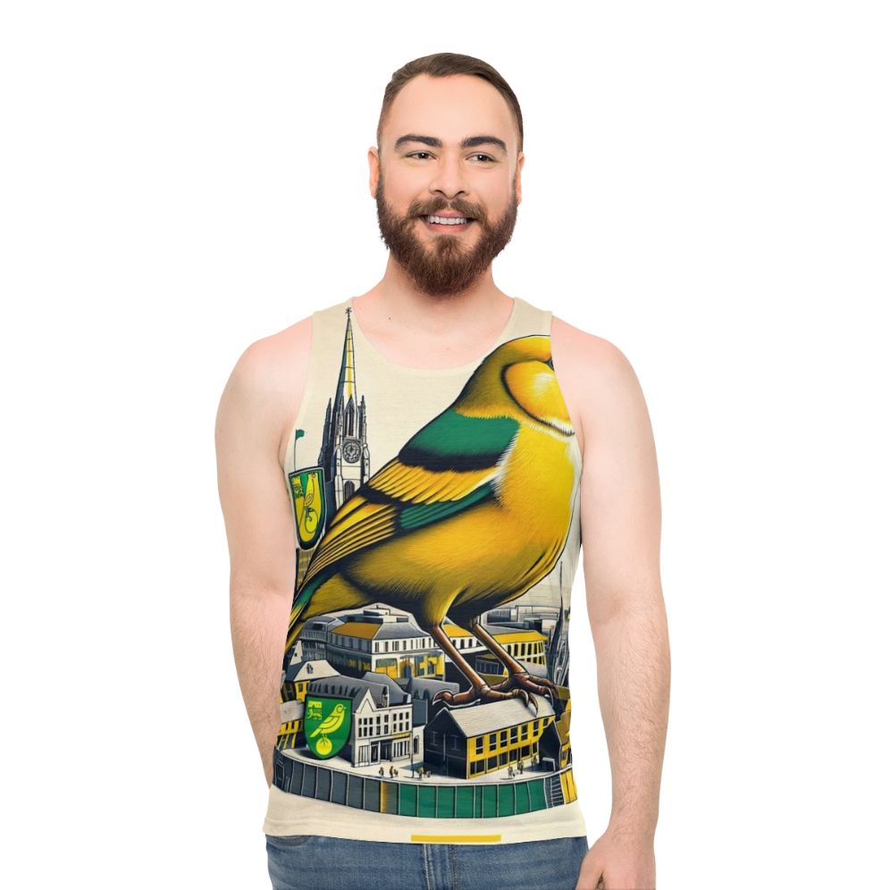 Norwich City Football Club Artwork Unisex Tank Top