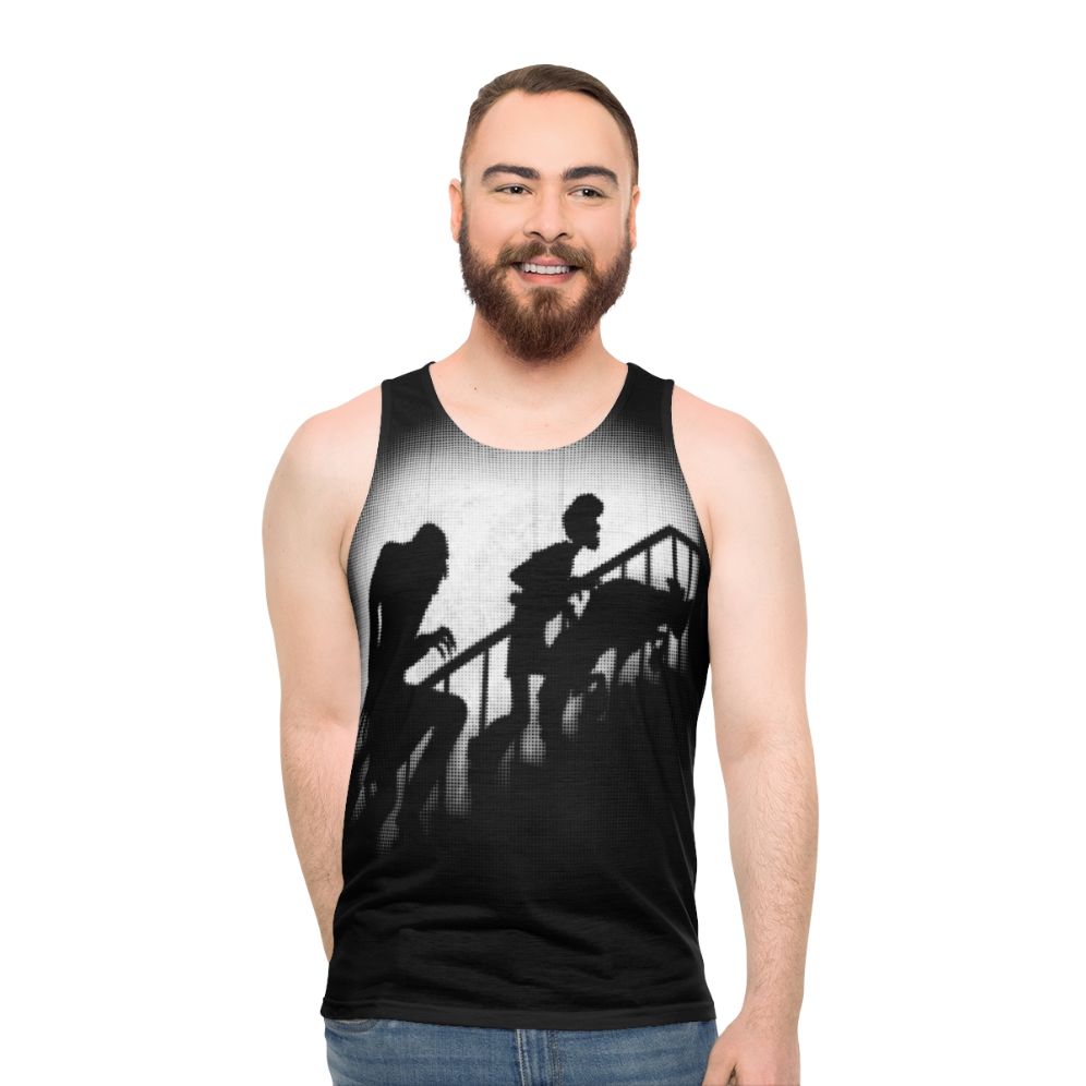 Nosferatu the Mystery Hunter Unisex Horror Tank Top