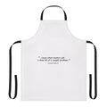 Apron featuring a classic Chris Farley "Weight Problem" quote from Saturday Night Live