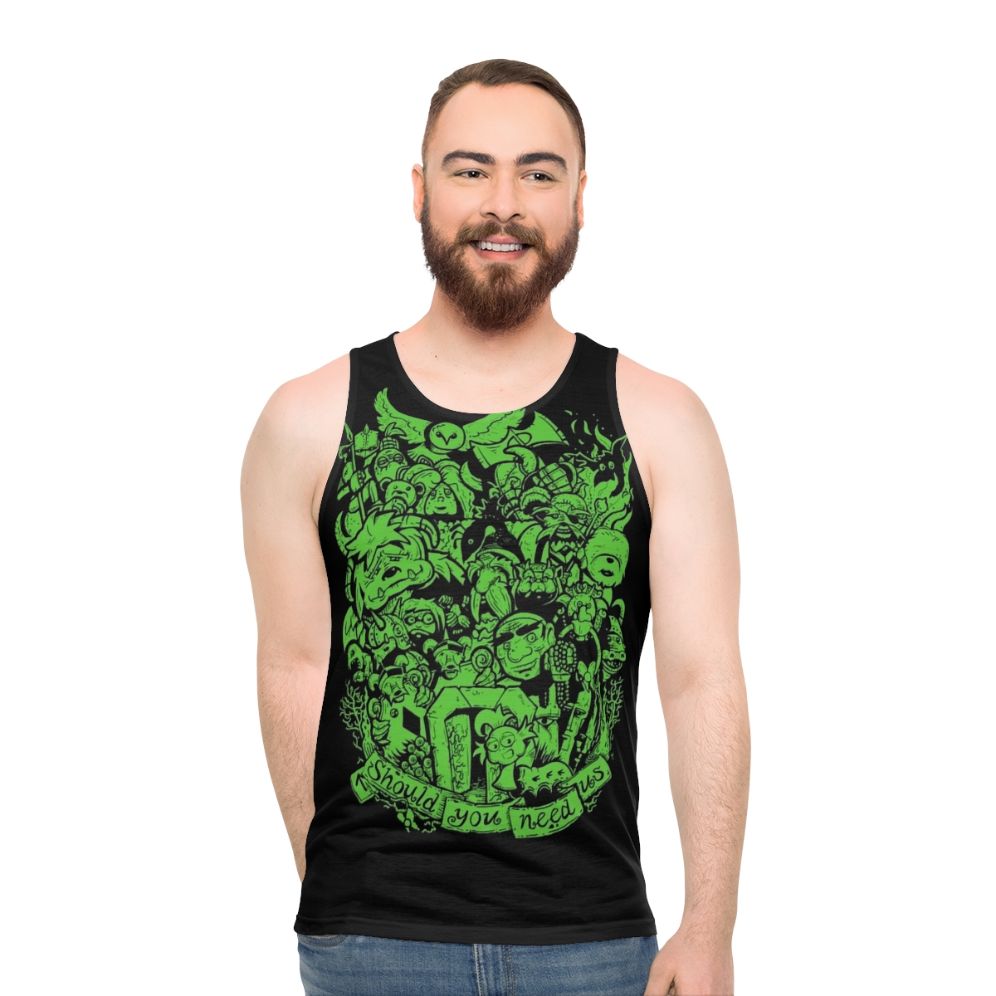 Nostalgic Labyrinth Movie Unisex Tank Top