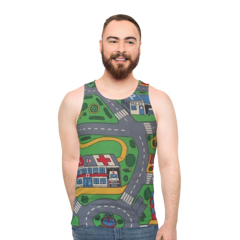 Nostalgic Playmat Unisex Tank Top