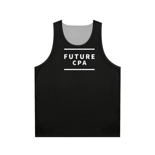 Note The Future CPA Unisex Tank Top