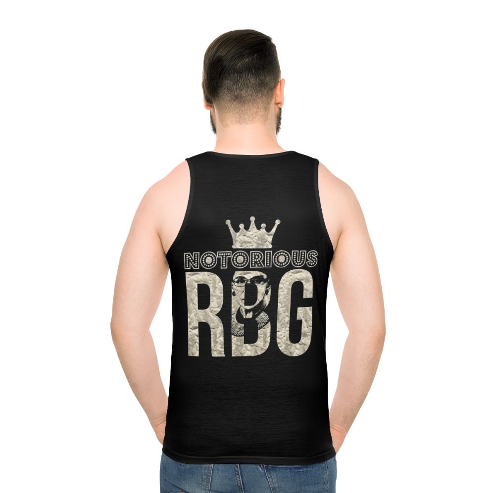 Ruth Bader Ginsburg Notorious RBG Feminism Unisex Tank Top