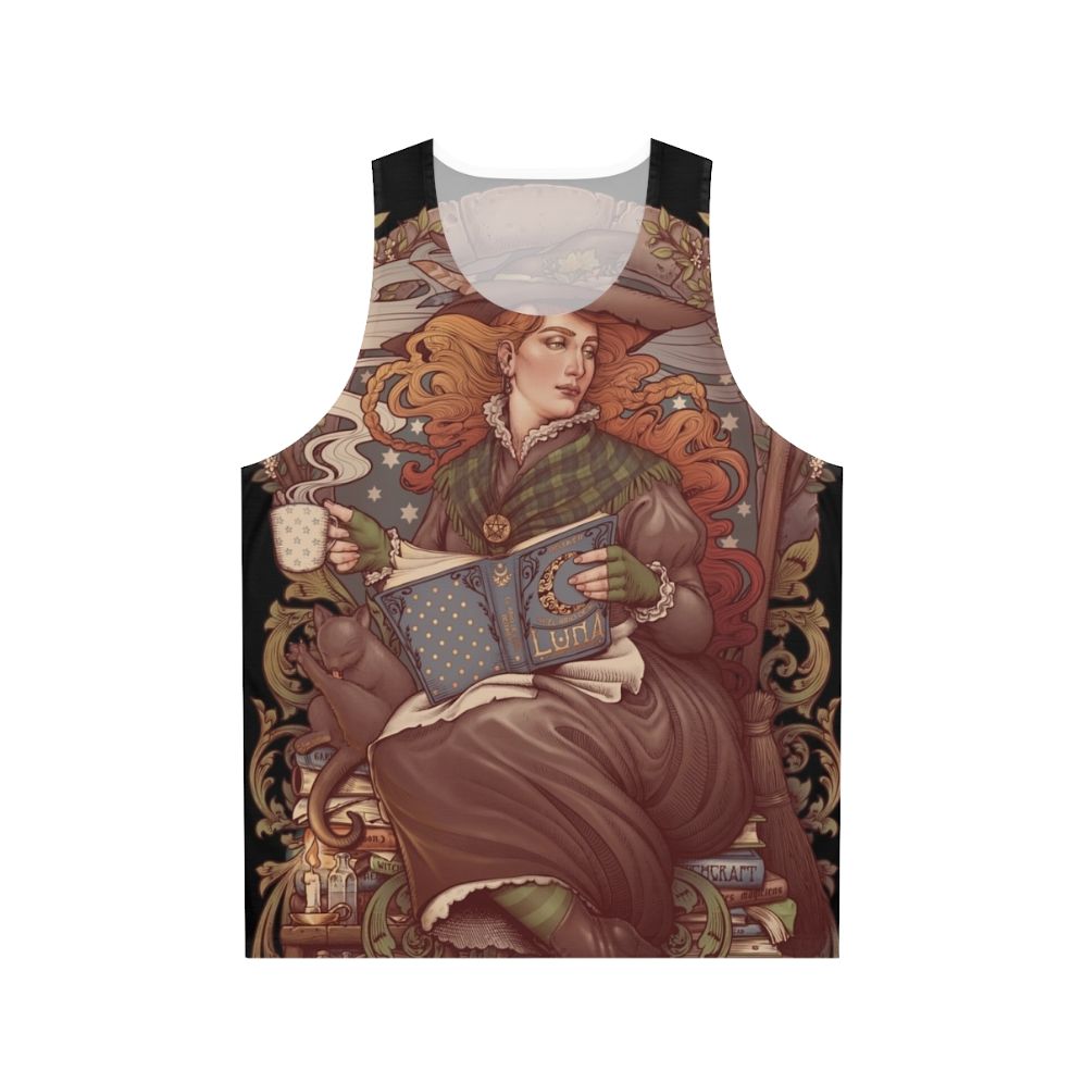 Nouveau Gothic Witch Unisex Tank Top
