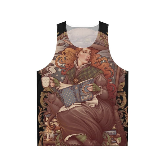 Nouveau Gothic Witch Unisex Tank Top