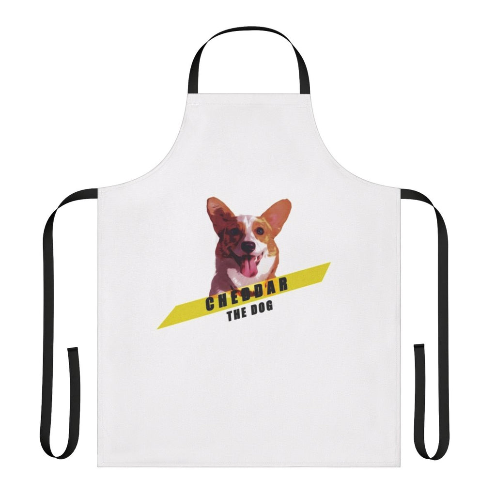 Brooklyn 99 inspired Cheddar the Dog printed apron